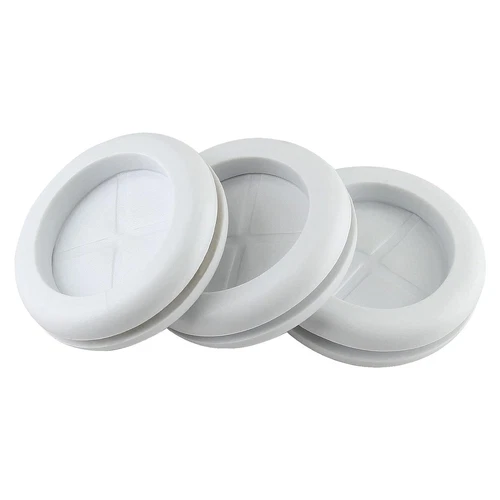 CIRCLE- 10 Pack 1-3/16 Inside Diameter 1-1/2 Drill Hole Rubber Grommet Firewall Plug