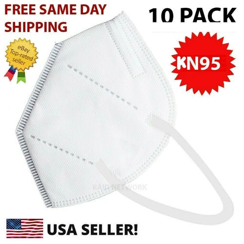 CIRCLE- 10 Pcs Kn95 Medical Face Mask Cover Protection Respirator Masks Kn 95
