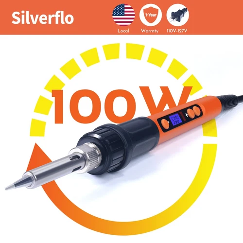 CIRCLE- 100 W Silverflo 928D-I Electric Soldering Iron Kit Welding Desoldering Tool Set