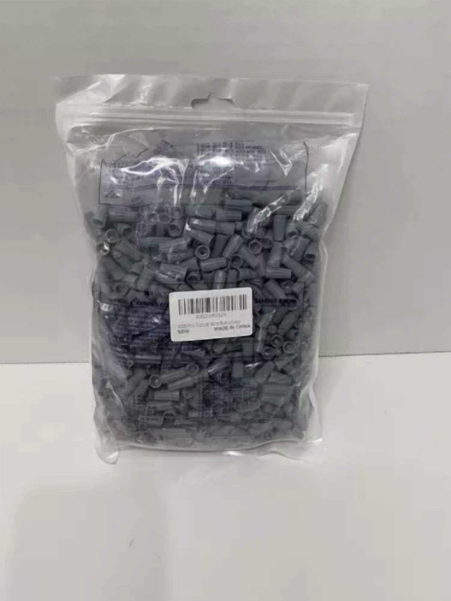 CIRCLE- 1000 Pcs Electrical Wire Connectors Nuts, Gray Screw Wire Twist Terminals