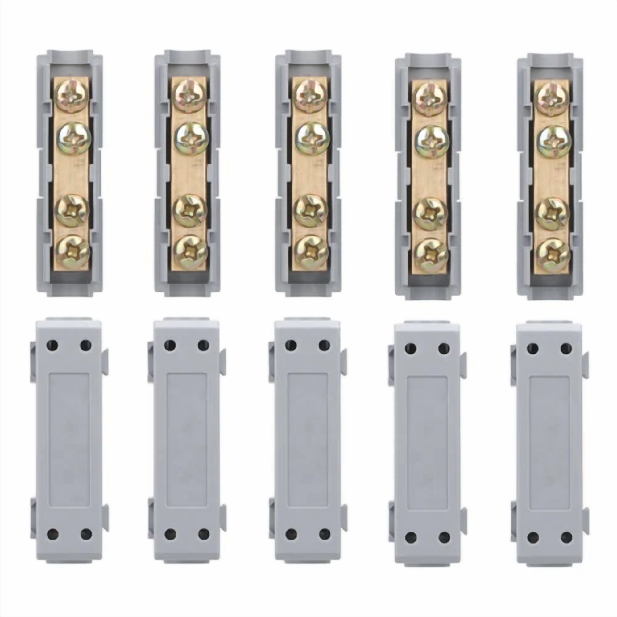 CIRCLE- 10Pcs 6 Awg Gauge Wire Connector Nuts Kit, 80A Quick Wiring Connection Terminal