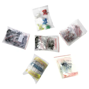 CIRCLE- 1390Pcs/Set Electronic Components Kit Basic Diodes Transistors Assortment