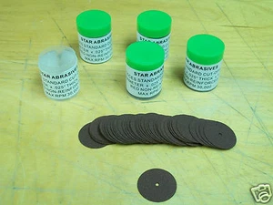 CIRCLE- 15/16" X .025"X 1/16" Cut Off Wheel, Use W/ Dremel, 180 Discs