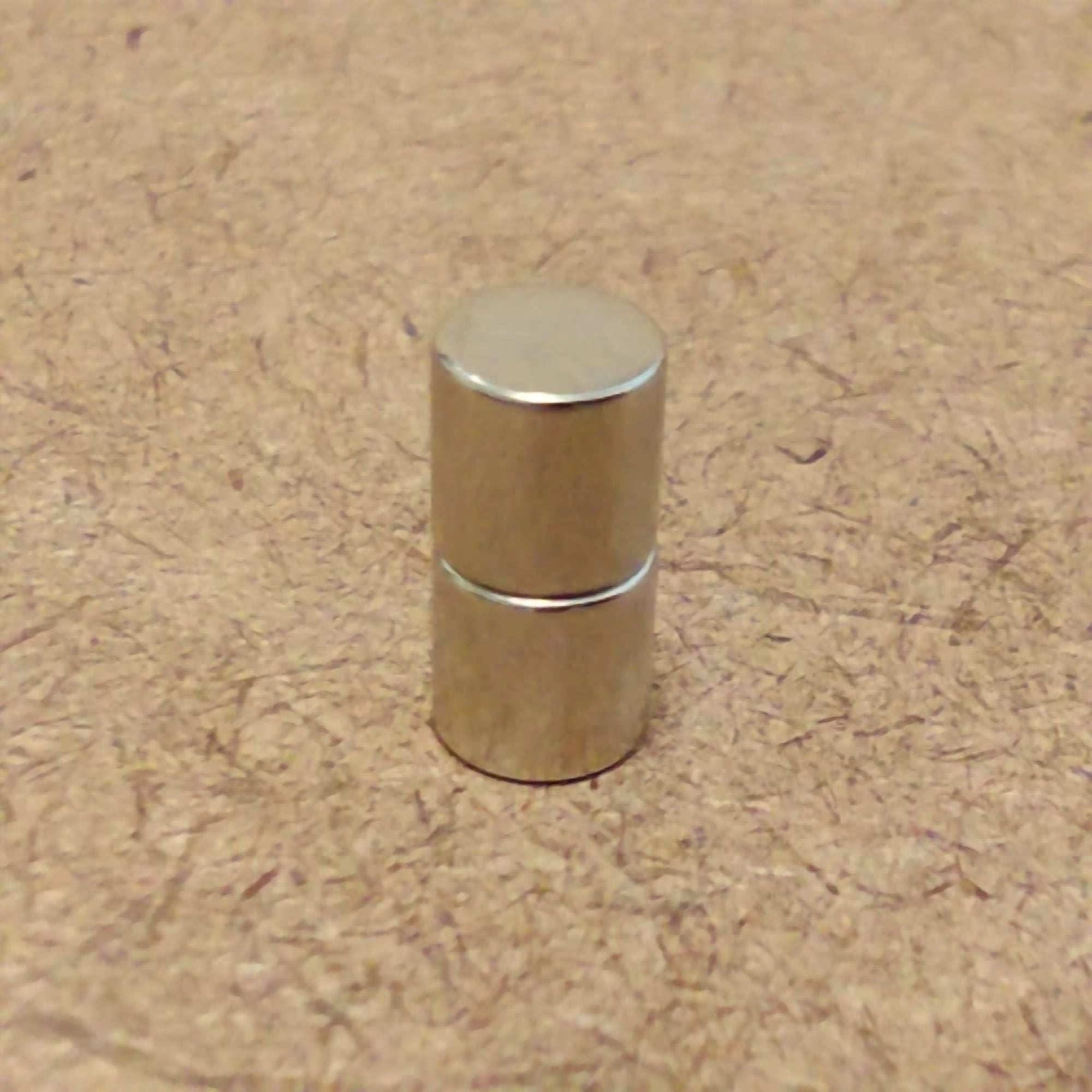 CIRCLE- 2 Neodymium Cylindrical (1/4 X 1/4) Inch Cylinder/Disc Magnets.