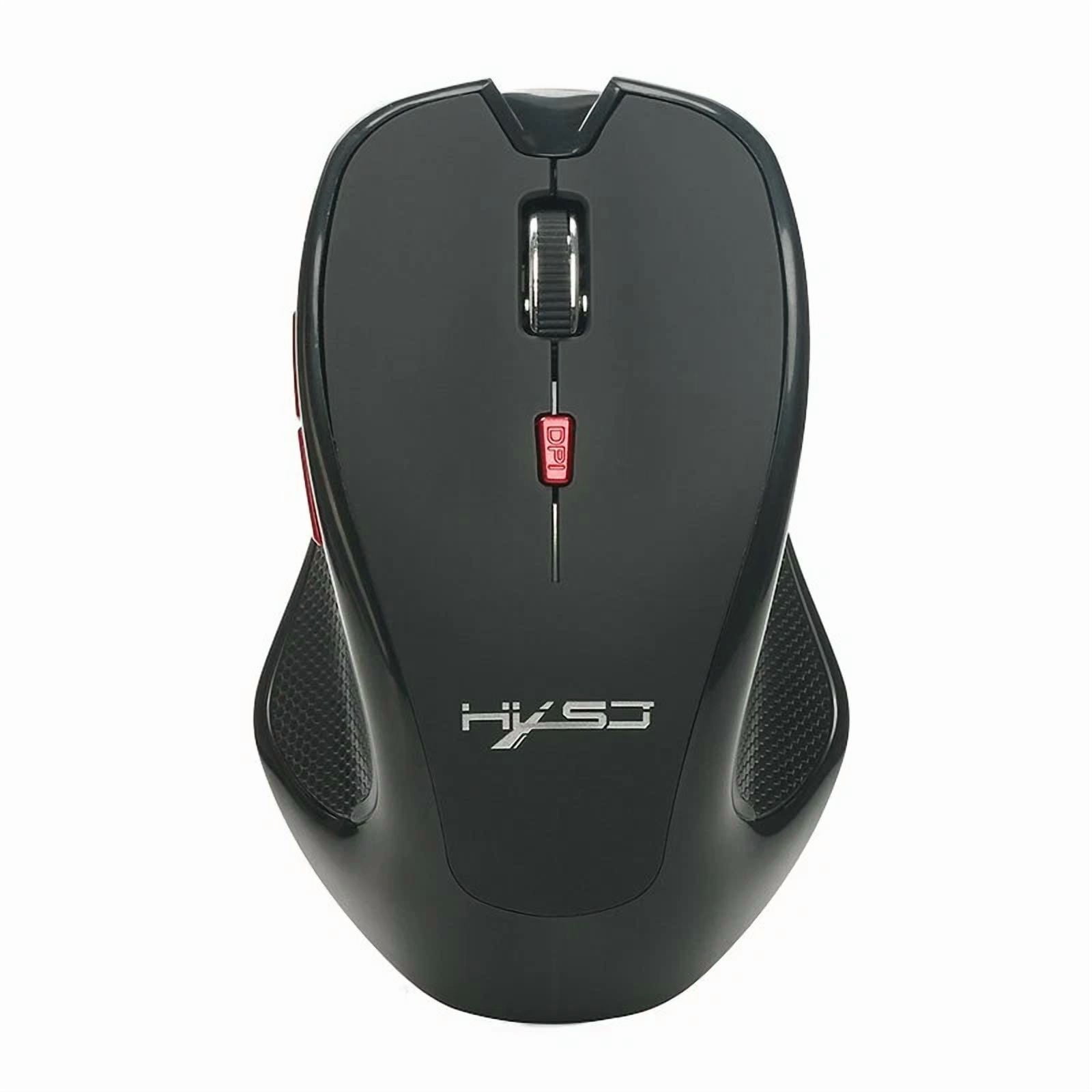 CIRCLE- 2400 Dpi Wireless Gaming Mouse W/ Unique Silent Click Optical For Pc Laptop Mac