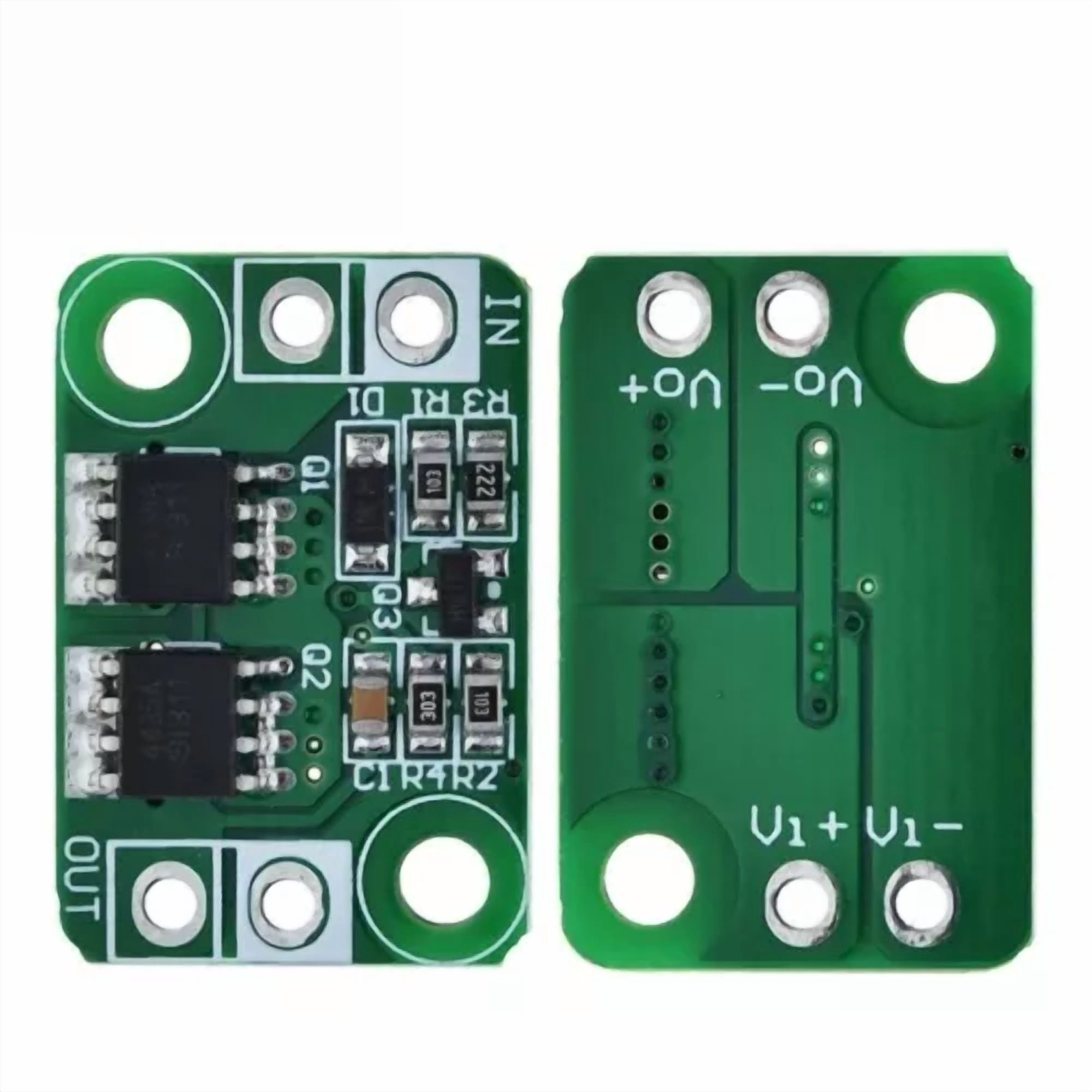 CIRCLE- 2Pcs Dc3-30V 4A Ideal Diode Module Battery Protect Anti Reverse Connection