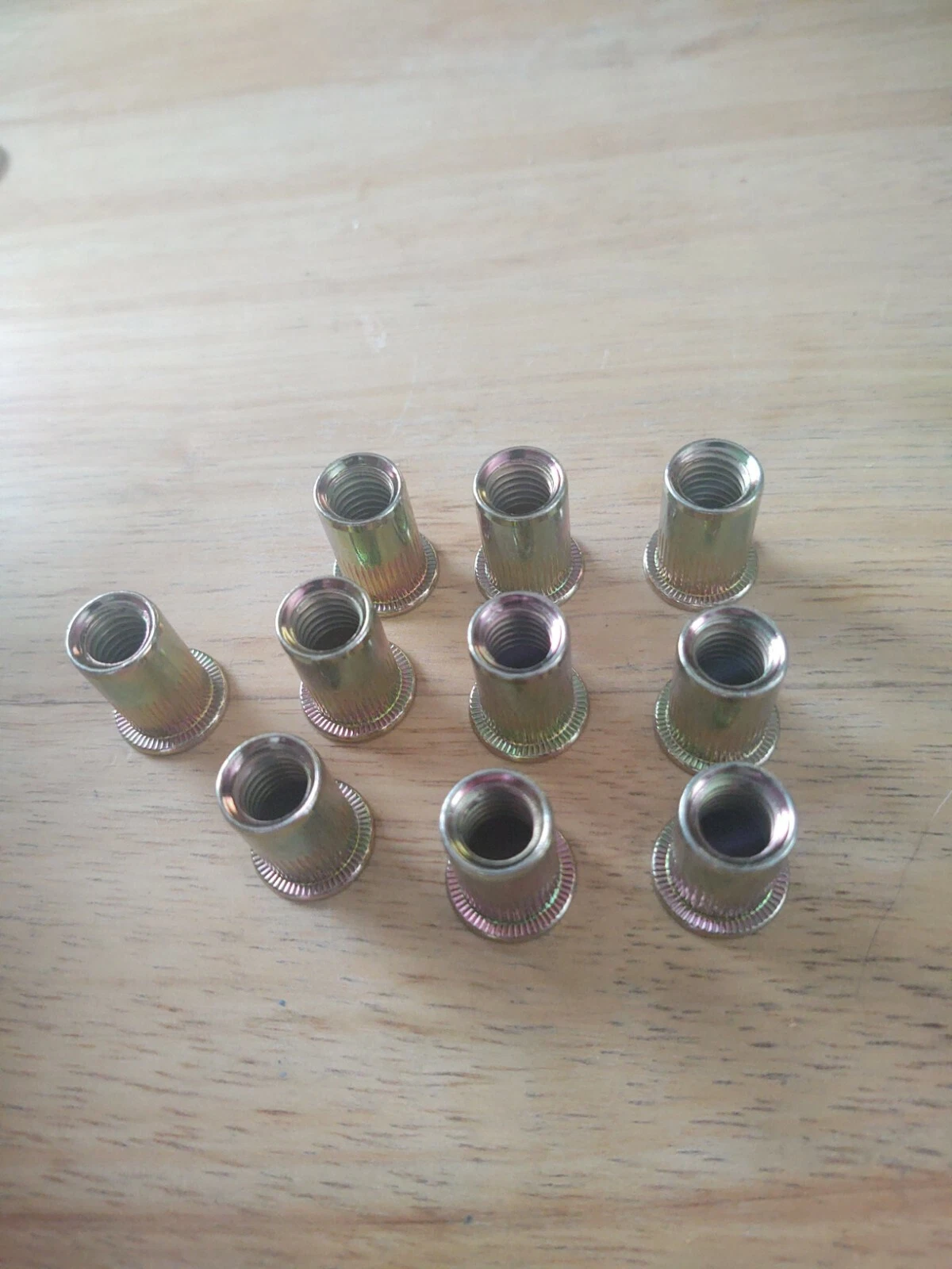 CIRCLE- 3/8-16 Steel Rivet Nut 10 Pack Astro Pneumatic Tool Company