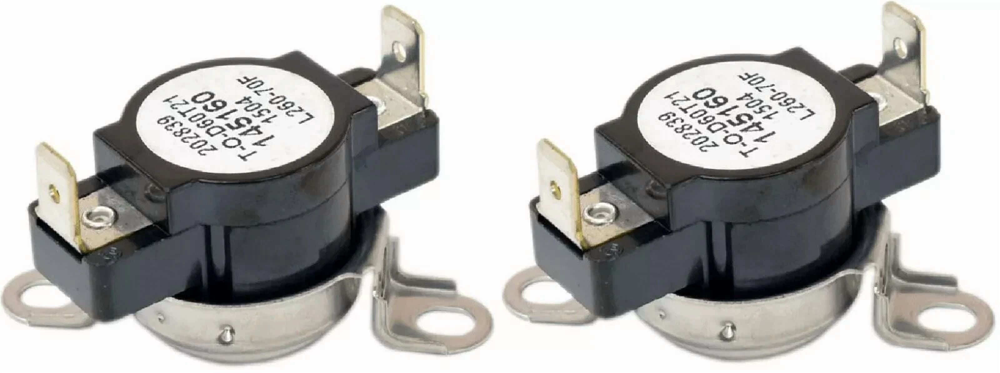CIRCLE- 3204267 Dryer Flush Mount L260 Thermostat Replacement For Electrolux - 2 Pack