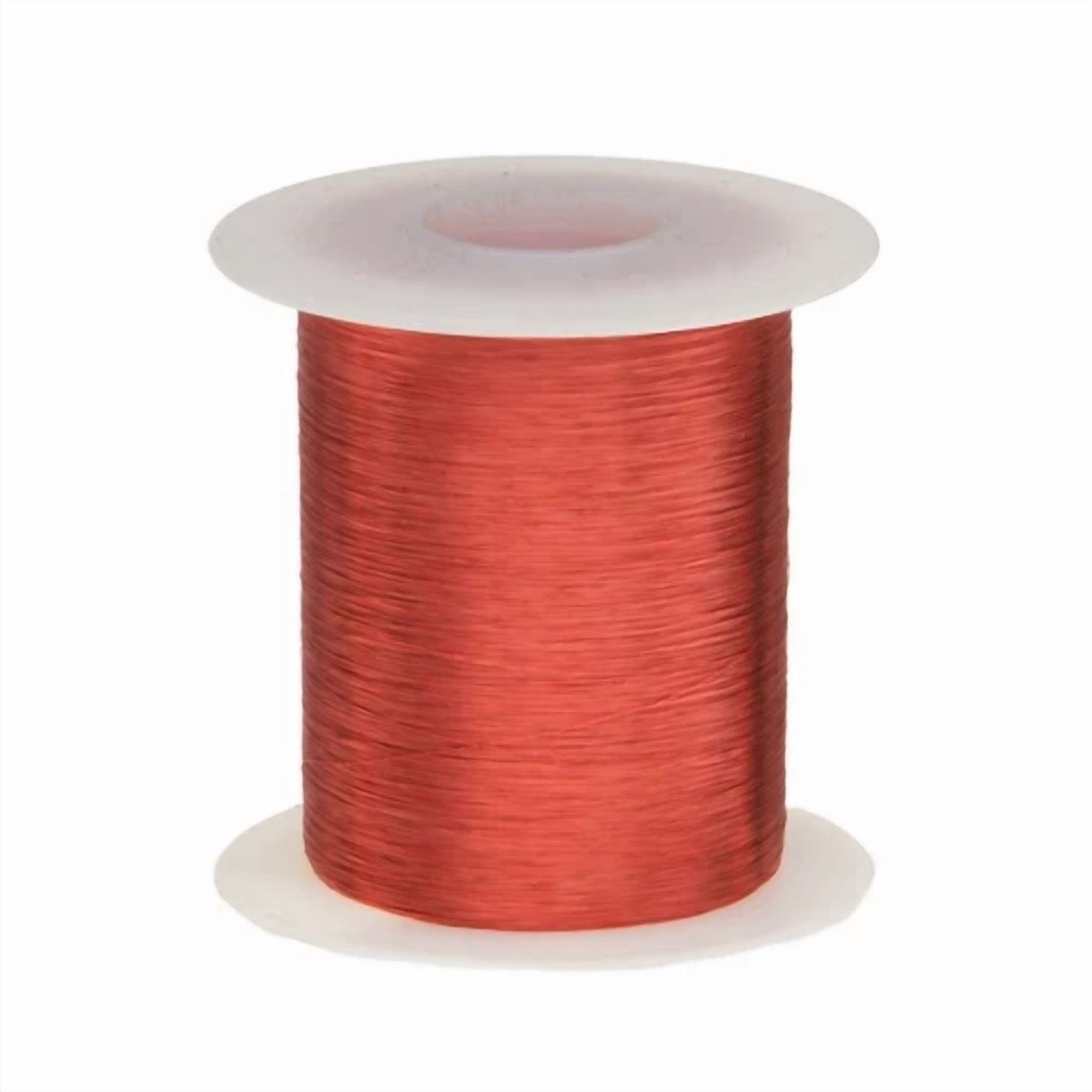 CIRCLE- 33 Awg Gauge Heavy Copper Magnet Wire 2 Oz 770' Length 0.0084 155C Red