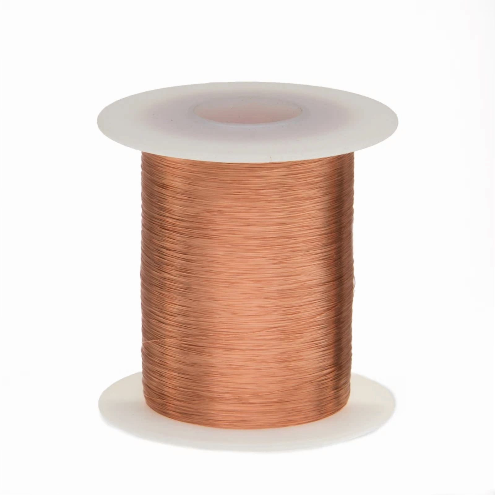 CIRCLE- 39 Awg Gauge Enameled Copper Magnet Wire 2 Oz 3257' Length 0.0038 155C Natural