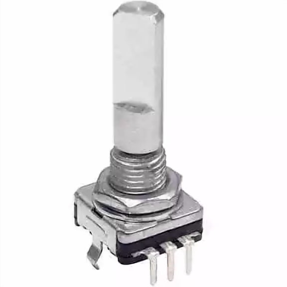 CIRCLE- 3Pc Bourns Pec11R-4215F-S0024 Encoder,Rotary,24 Detents,15 Mm, Shaft,Switch