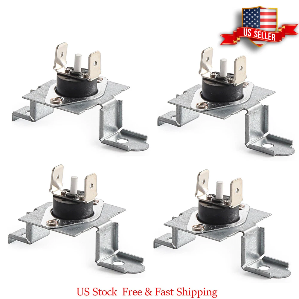 CIRCLE- 4 Pcs 6931El3003C For Lg Dryer Thermostat Thermal Fuse Reset Ps3530484 Ap4457603