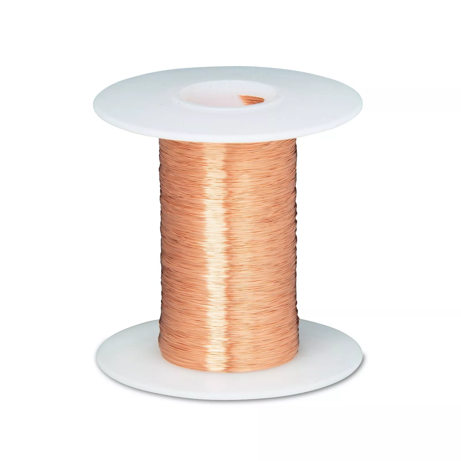 CIRCLE- 42 Awg Gauge Enameled Copper Magnet Wire 2 Oz 6414' Length 0.0026 155C Natural