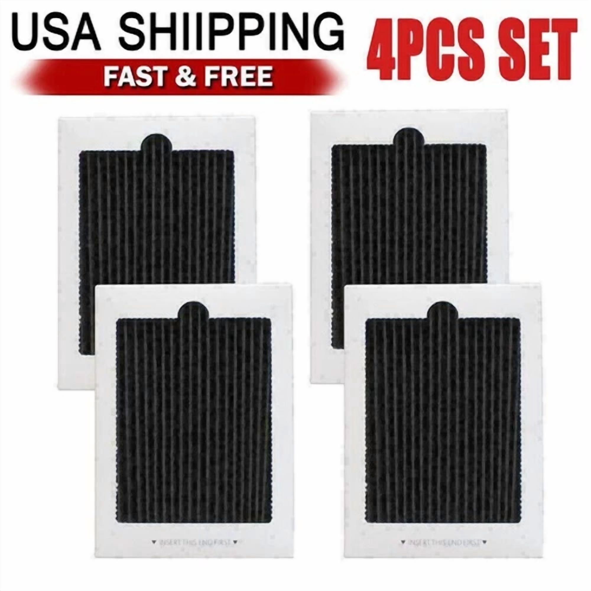 CIRCLE- 4Pcs Fridge Filter For Frigidaire Paultra Pure Air Ultra Electrolux Eafcbf Fast