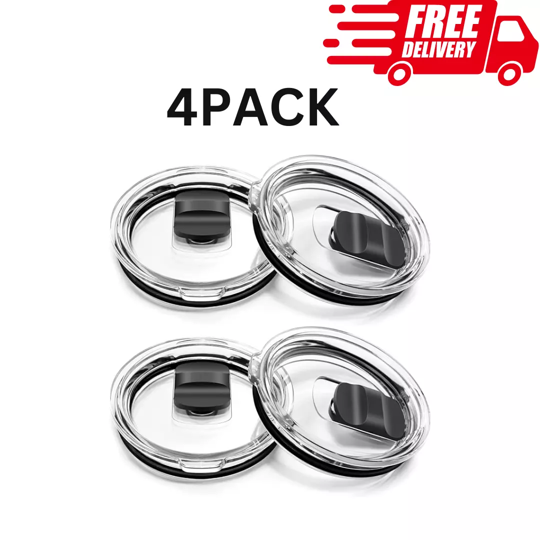 CIRCLE- 4Pk 20 Oz Tumbler Lid Replacement Lid For Yeti 20 Oz 10/24 Oz Mug & 10Oz Lowball