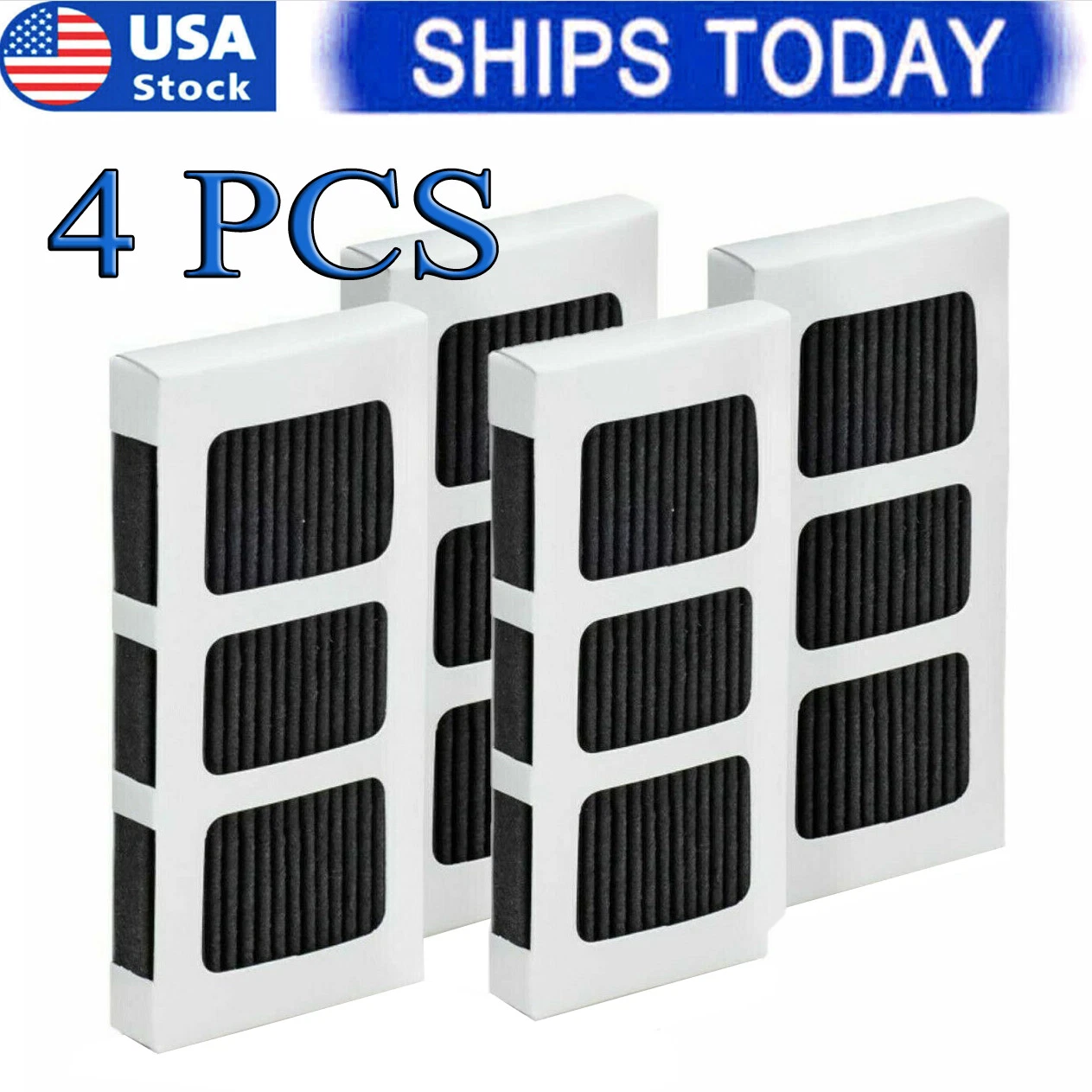 CIRCLE- 4X Replacement Refrigerator Air Filter For Frigidaire Paultra2 Pureair Ultra Ii
