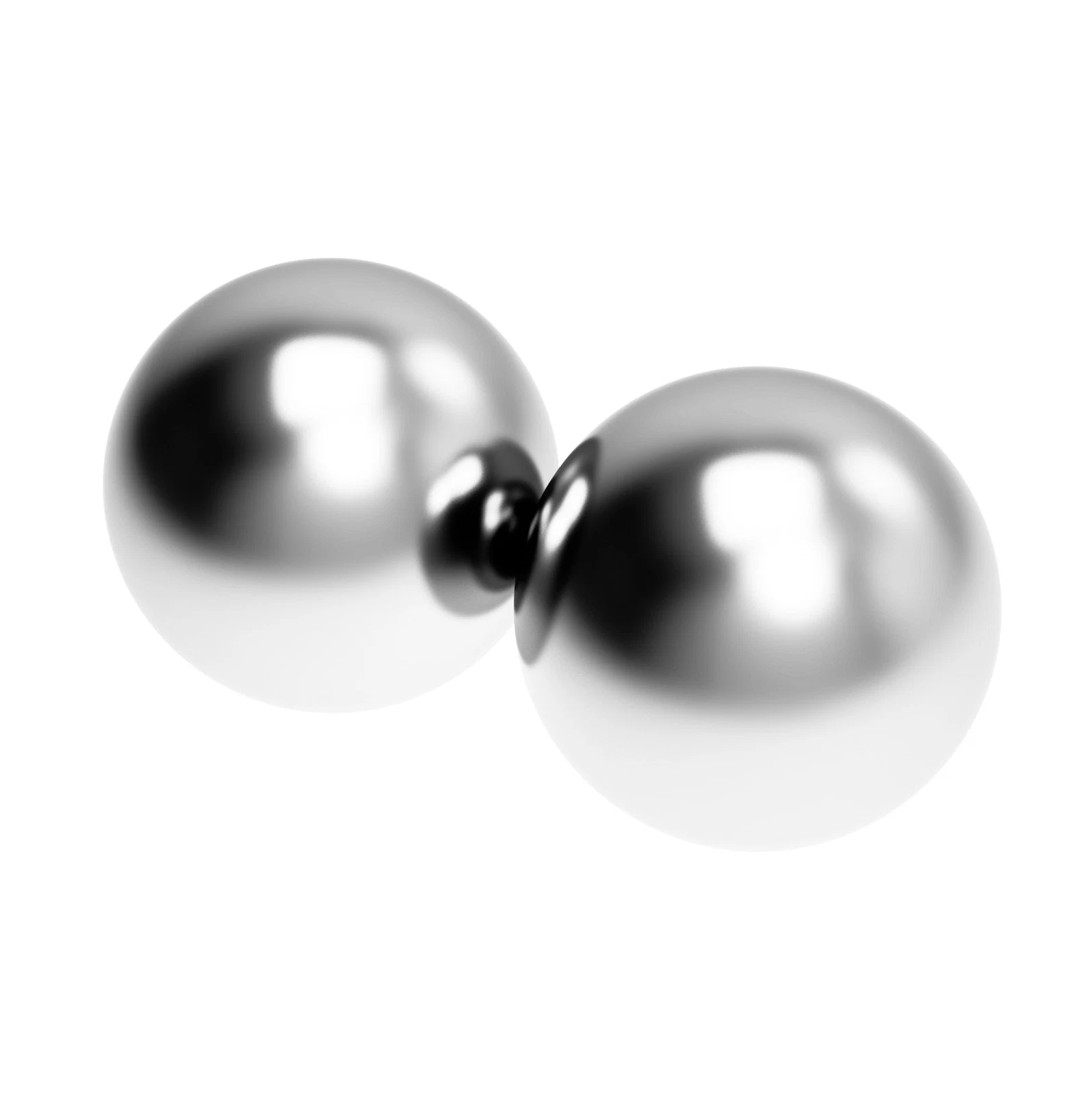 CIRCLE- 5/8 Inch Neodymium Rare Earth Sphere Magnets N48 (2 Magnets)