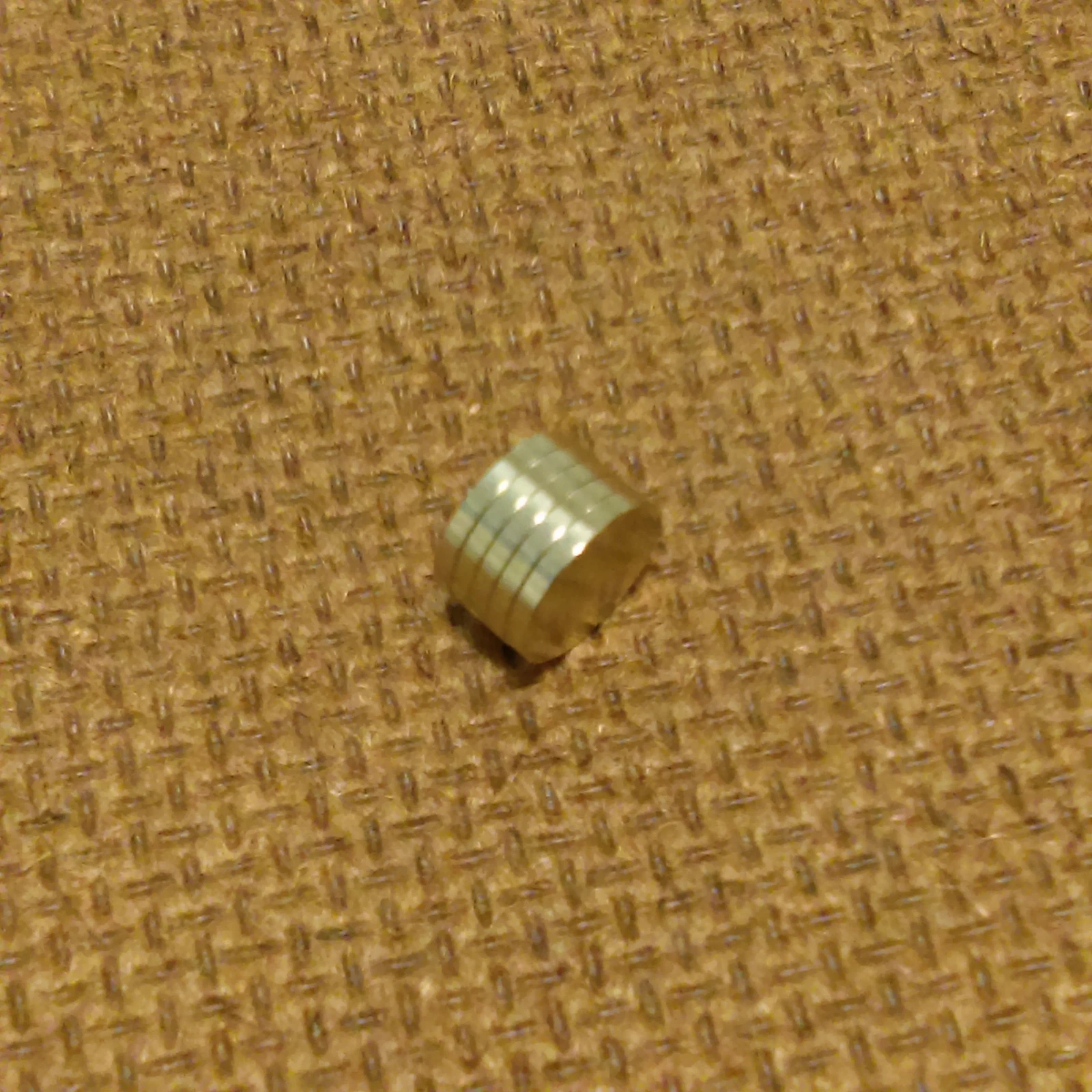 CIRCLE- 5 N52 Neodymium Cylindrical (1/4 X 1/32) Inch Cylinder/Disc Magnets.
