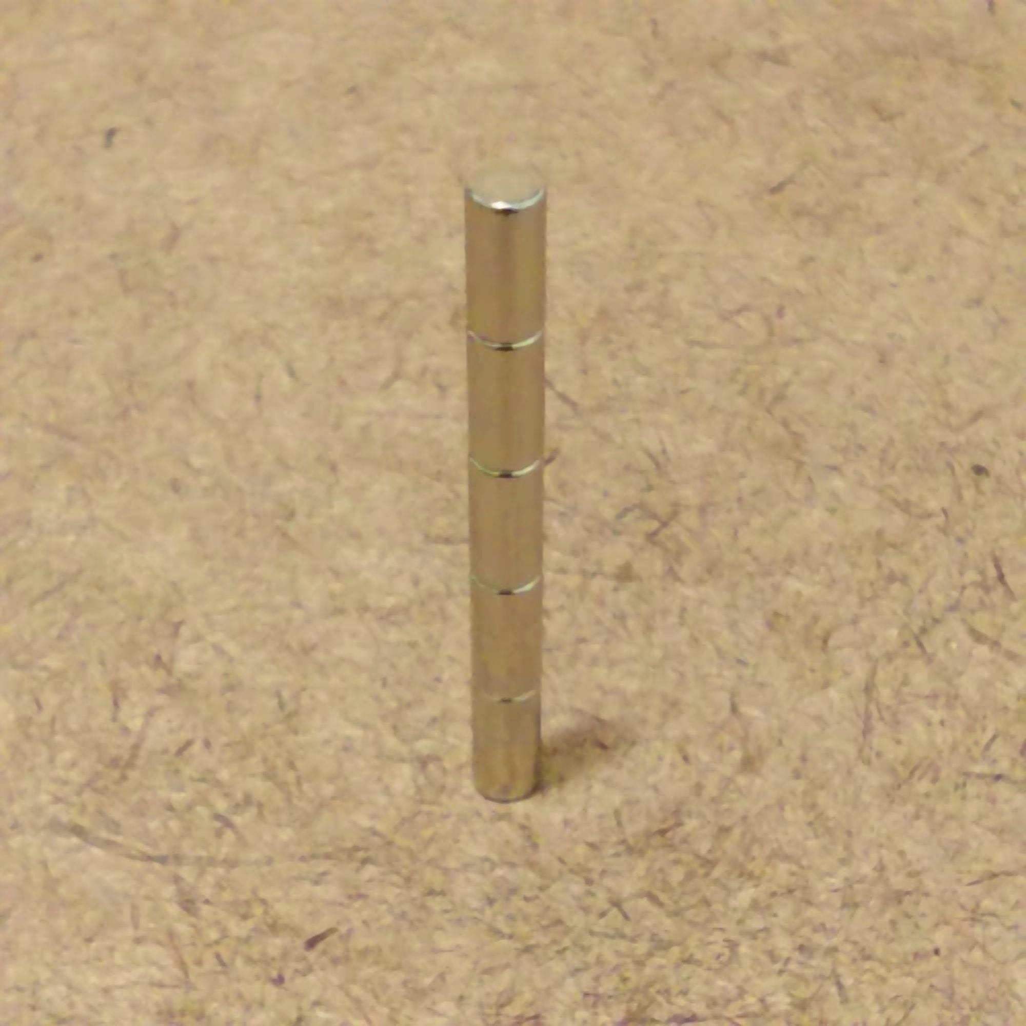 CIRCLE- 5 N52 Neodymium Cylindrical (1/8 X 1/4) Inches Cylinder/Disc Magnets.