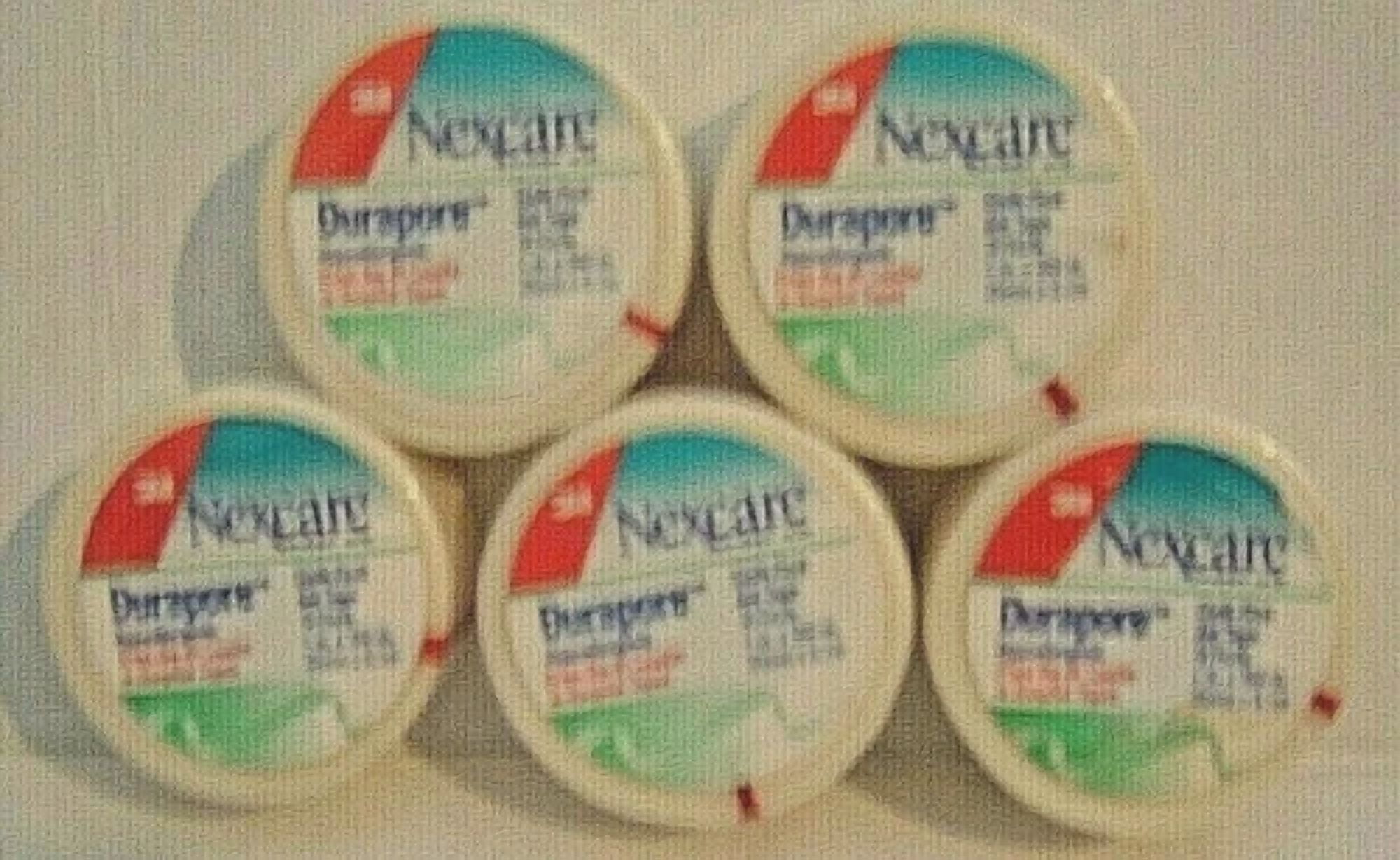 CIRCLE- 5 Rolls Nexcare Durapore Cloth 1St Aid Tape 1" X 10 Yards Ea (Buy 2+ & Save 10%)
