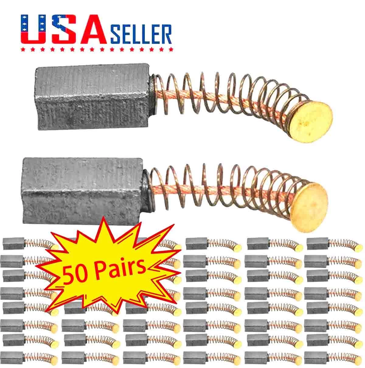 CIRCLE- 50 Pairs 2615090935 Carbon Brush For Dremel 732 F013073200 Electric Rotary Tool