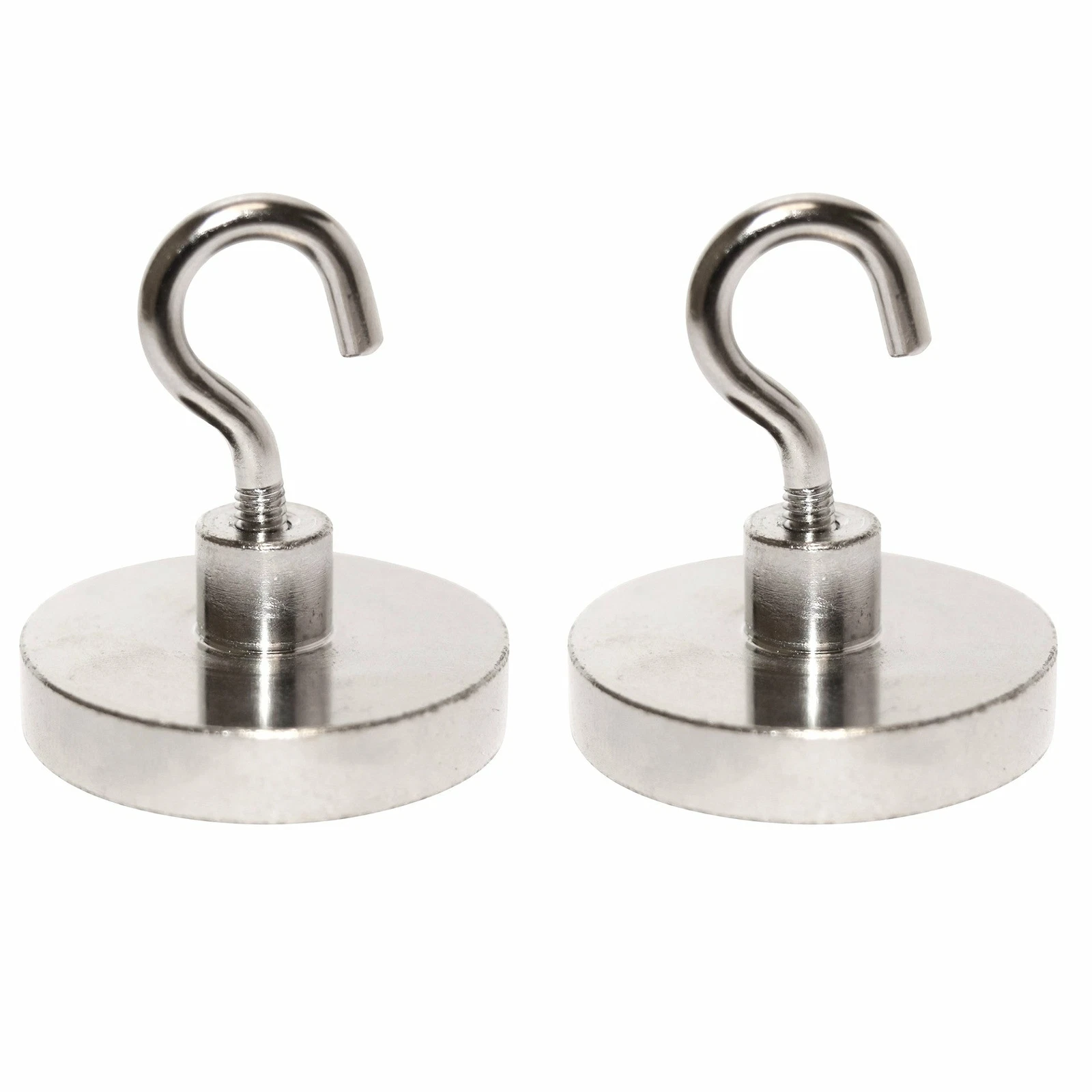 CIRCLE- 55Lb Heavy-Duty Magnetic Hanging Hooks (2 Pack)