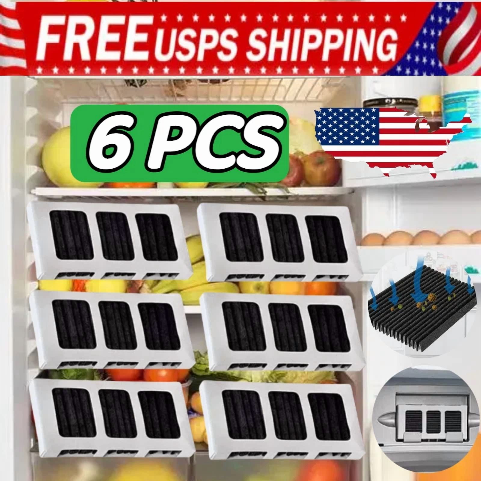 CIRCLE- 6X Replacement Refrigerator Air Filter For Frigidaire Paultra2 Pureair Ultra Ii