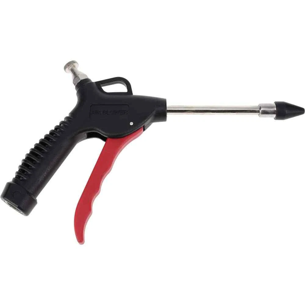 CIRCLE- Air Blow Gun: Rubber, Pistol Grip 1/4 Npt, 4 Tube, Nylon & Fiberglass
