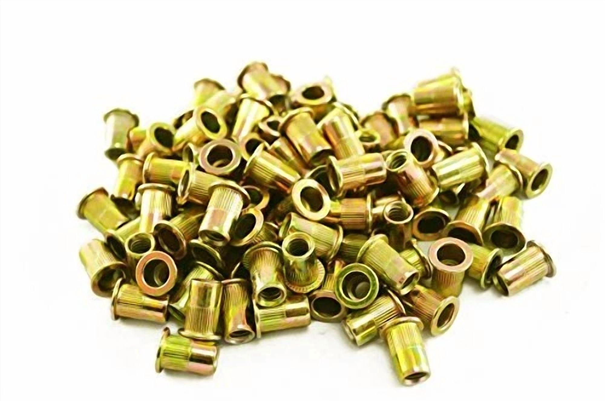 CIRCLE- Astro Pneumatic Rn6M 100-Piece M6 6Mm Steel Rivet Nuts