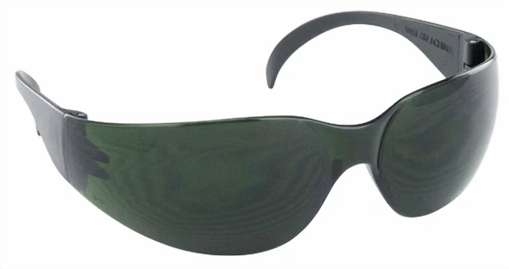 CIRCLE- Black Safety Glasses High Impact Polycarbonate Anti Fog Uv Protection Ansi Z87