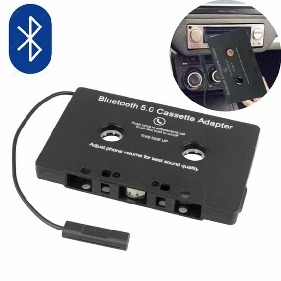 CIRCLE- Bluetooth 5.0 Cassette Converter Car Tape Mp3 Stereo Audio Handsfree Adapter