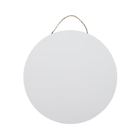 Hello Hobby White Circle Canvas Board for All Ages - Perfect Art Board for Acrylic, Oil, and Mixed Media