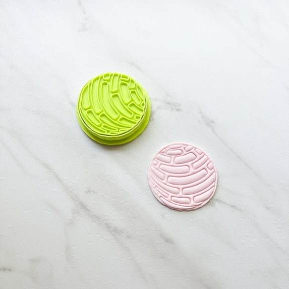 CIRCLE CONCHA CUTTER AND STAMP BY SWEET CUT CO.