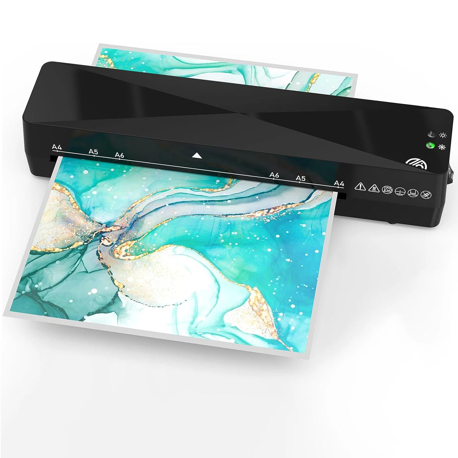 CIRCLE- Crenova A4 Hot&Cold Laminator 9 Inch Laminating Machine For Home Office