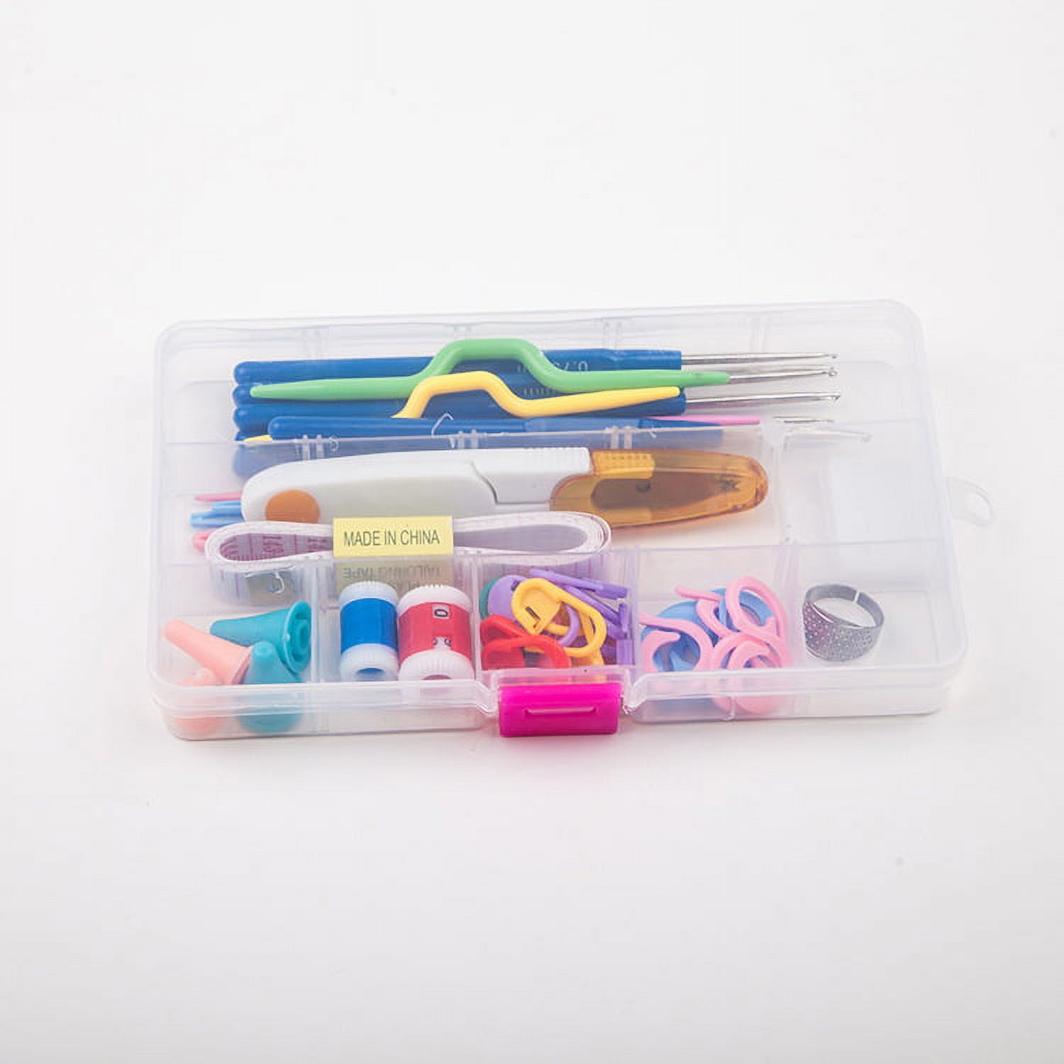 CIRCLE- Crochet Set Handmade Wool Crochet Crochet Tool Set Combination Bag Metal Aluminu