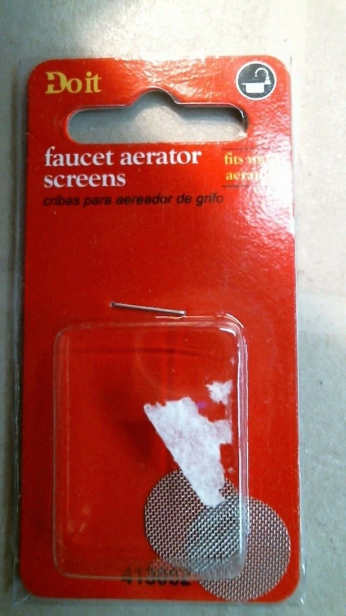CIRCLE- Doitbest 413062 Faucet Aerators Screen, 2Pk, Free Shipping