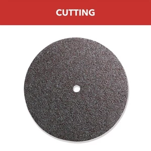CIRCLE- Dremel 1-1/4 In. D X 1/8 In. Metal Cut-Off Wheel 5 Pk