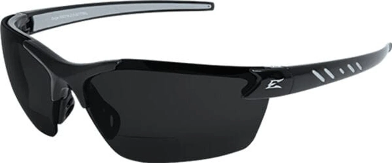 CIRCLE- Edge Zorge Polarized Ballistic Safety Glasses +2.0 Bifocal Polarized Lens