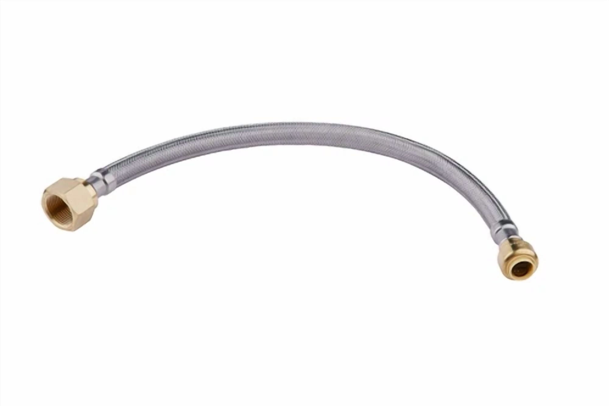 CIRCLE- Efield 12-Inch Push-Fit 1/2 X 3/4 Fip , Flexible Connector Water Heater Hose