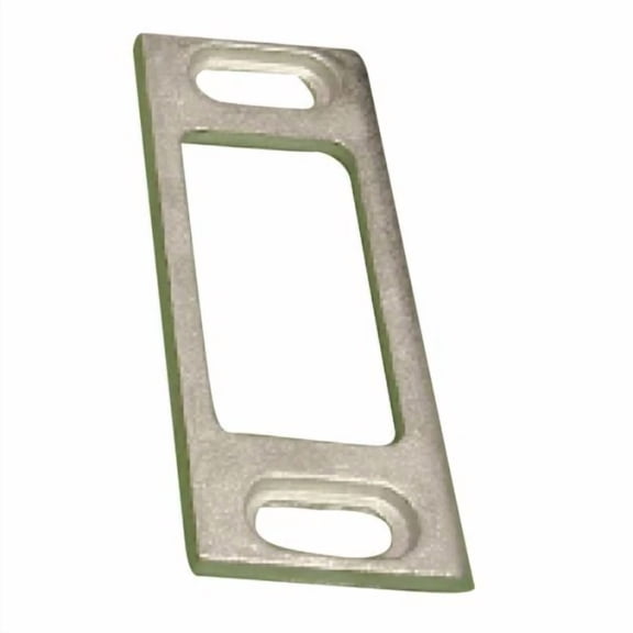 CIRCLE- Elixir Deadbolt Striker Plate For Mobile Home Doors 295066 (Doors Produced