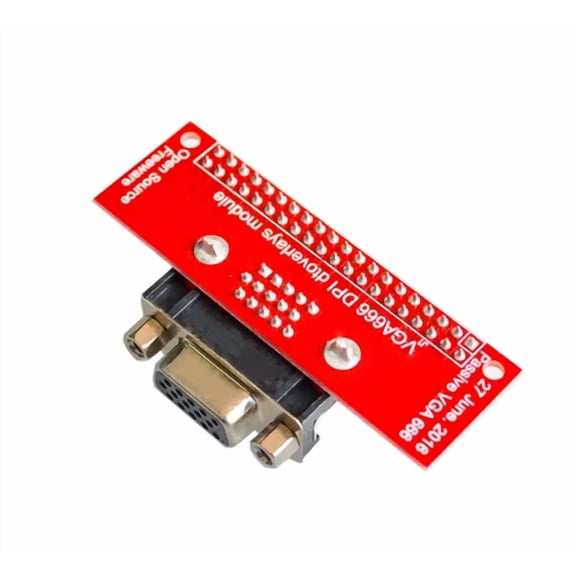 CIRCLE- Ep-0073 Vga666 Vga Adapter Board Module Gpio To Vga For Raspberry Pi 3B /2B /B+