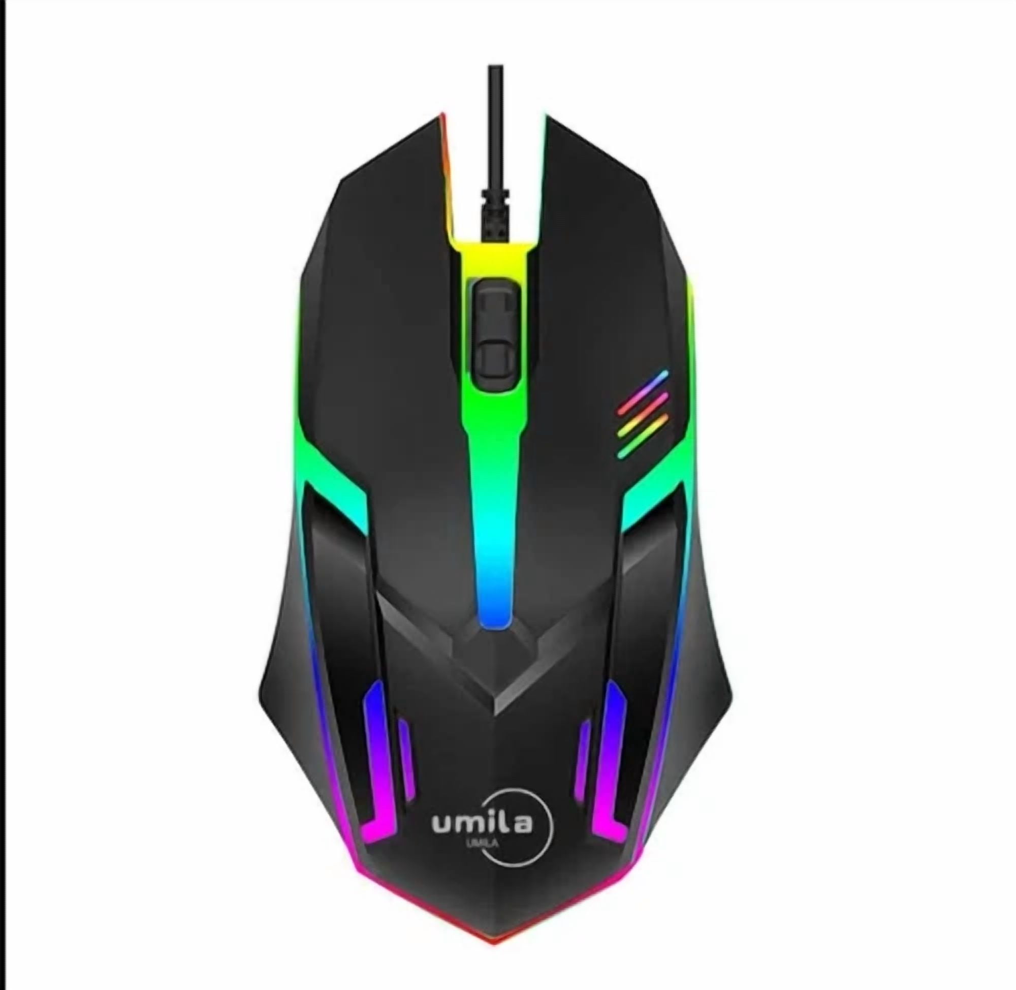 CIRCLE- Ergonomic 2.4G Wired Rgb Backlit Usb Gaming Mouse Optical Sensor 3D Style