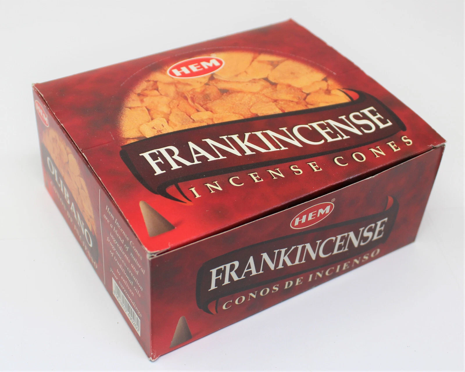 CIRCLE- Frankincense Incense Cones: Bulk Lot 12 Packs Of 10 Cones, 120 Total! Hem Brand