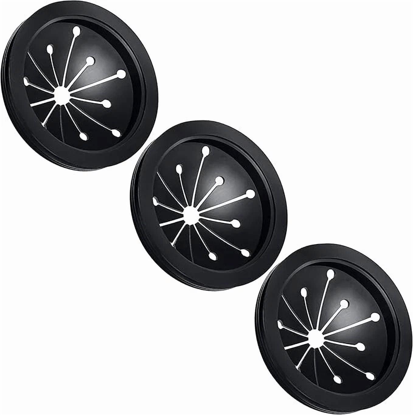 CIRCLE- Garbage Disposal Splash Guards Kitchen Sink Stopper 3Pack Whirlaway Waste King