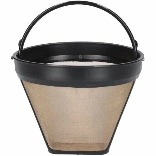 CIRCLE- Genuine Delonghi Coffee Machine Permanent Inner Filter Gold / Black 5513200149