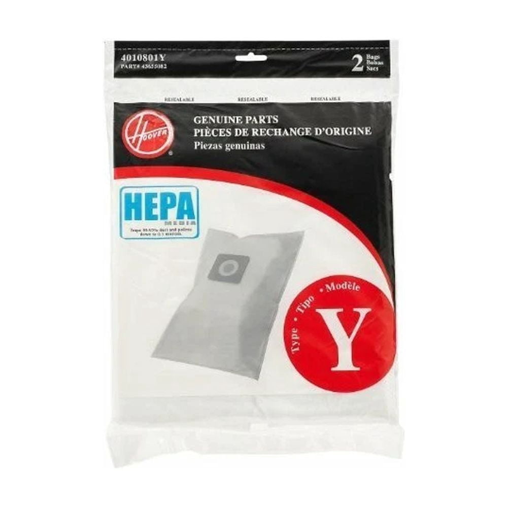 CIRCLE- Hoover Vacuum Cleaner Hepa Bags Ah10040 (Pack Of 2 Bags)