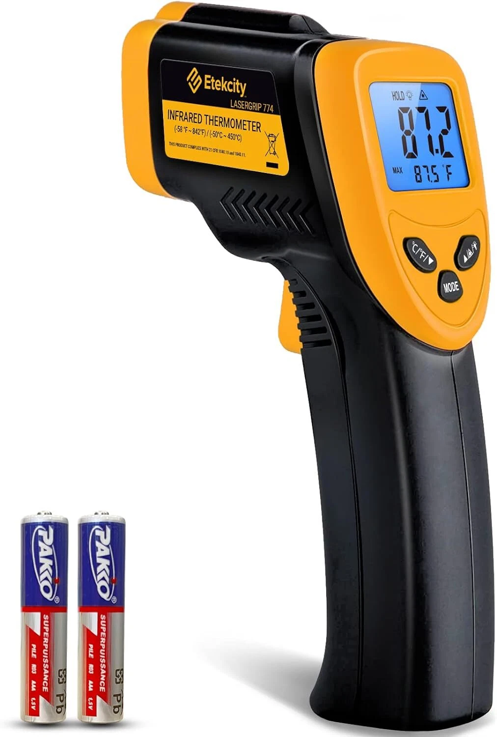 CIRCLE- Infrared Laser Thermometer Gun No-Contact Digital Temperature Measurement Tester