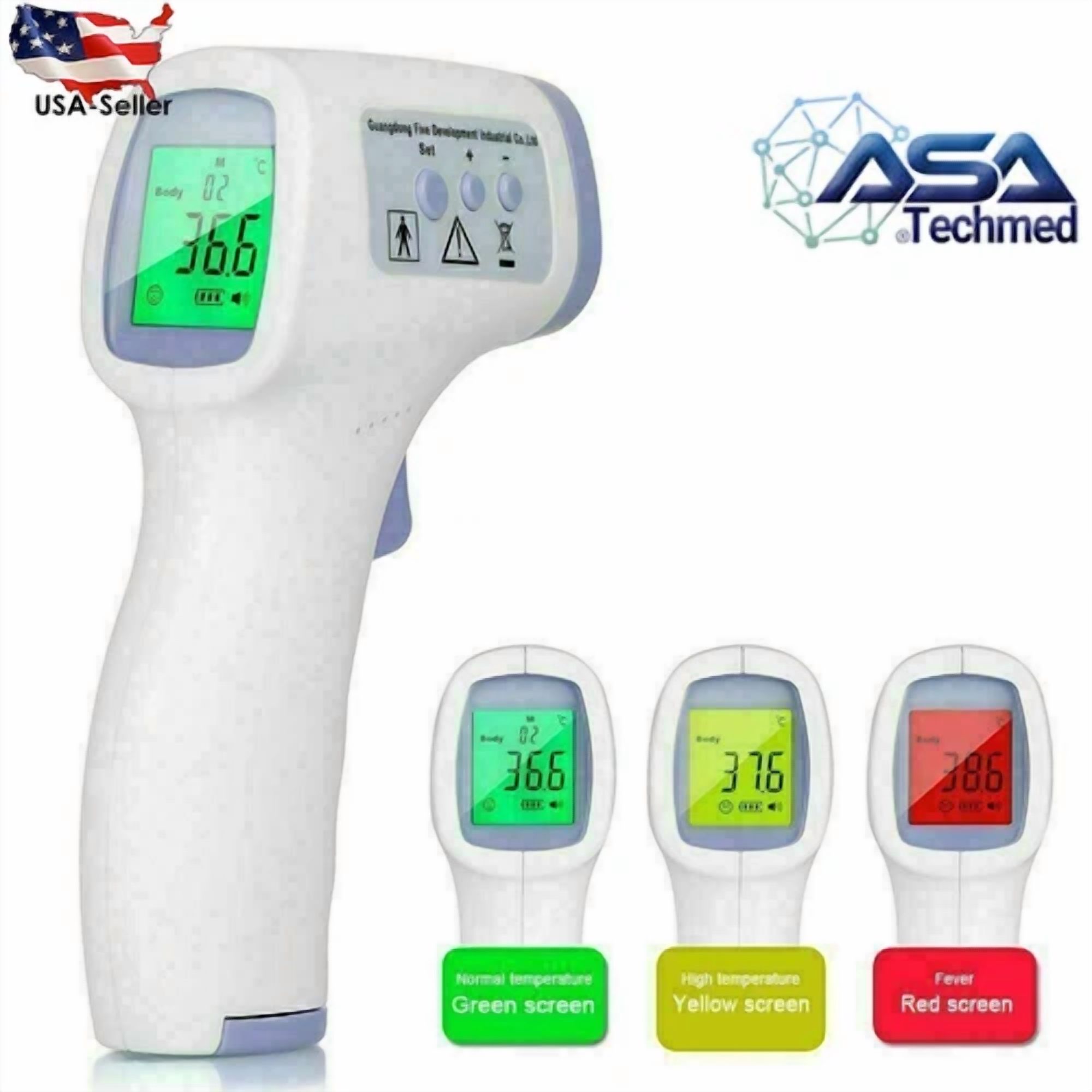 CIRCLE- Infrared Thermometer Gun No Touch Digital Laser Temperature Reading