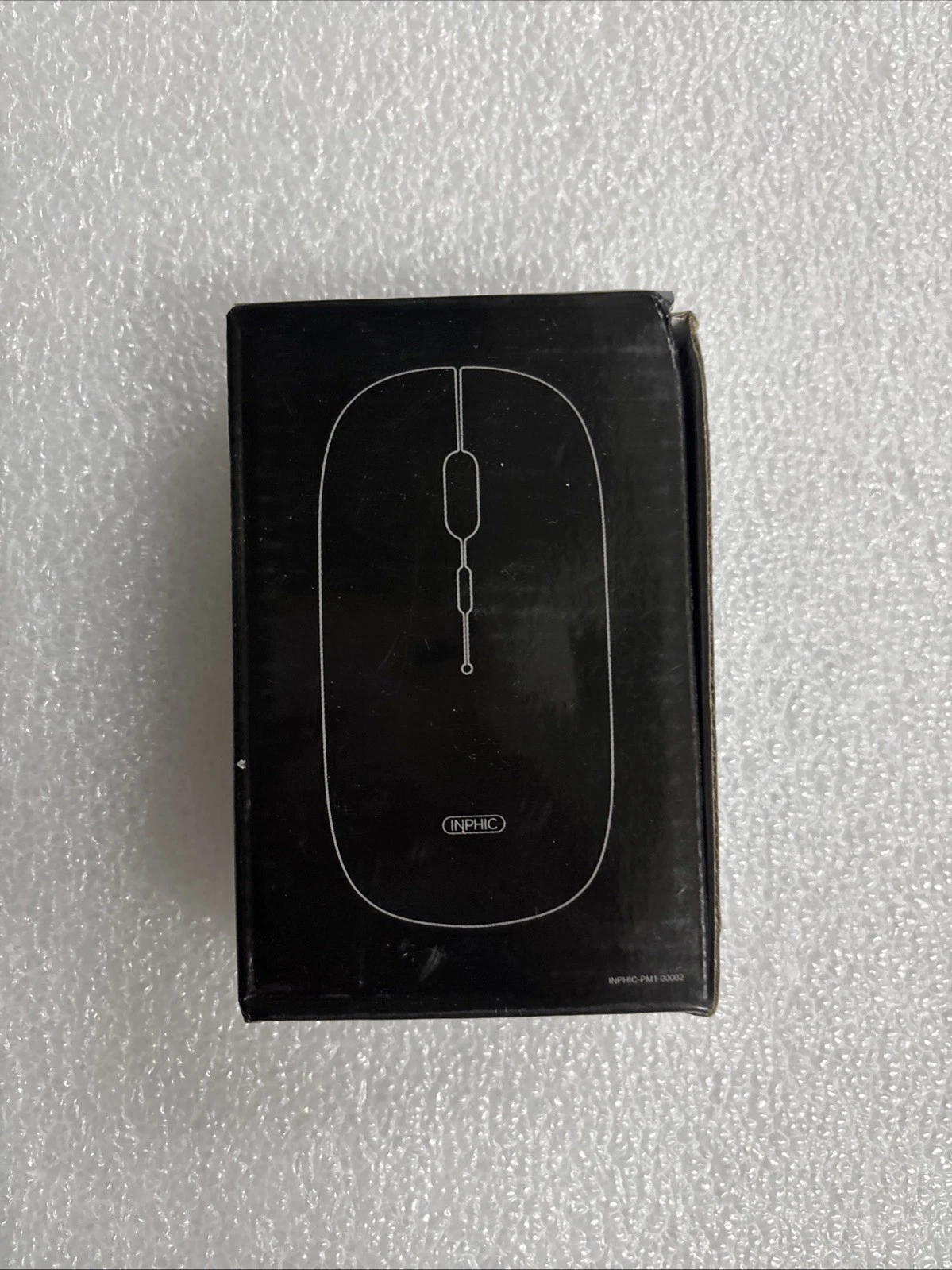 CIRCLE- Inphic Bluetooth Wireless Mouse – 3 Mode Rechargeable – Black – Silent Click