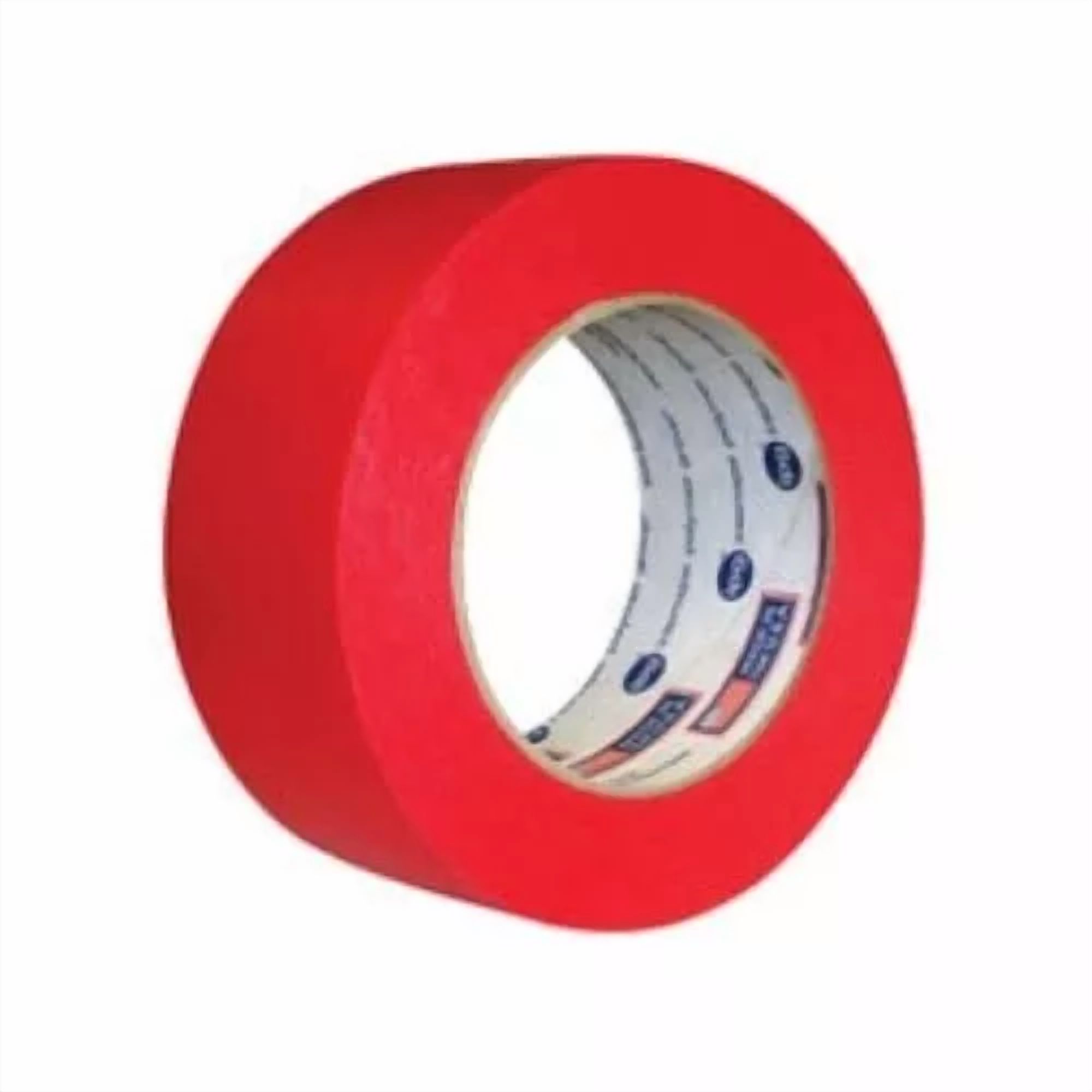 CIRCLE- Intertape Colored Paper Masking Tape (Pf3): 1.5 In. X 60 Yds. (Red)